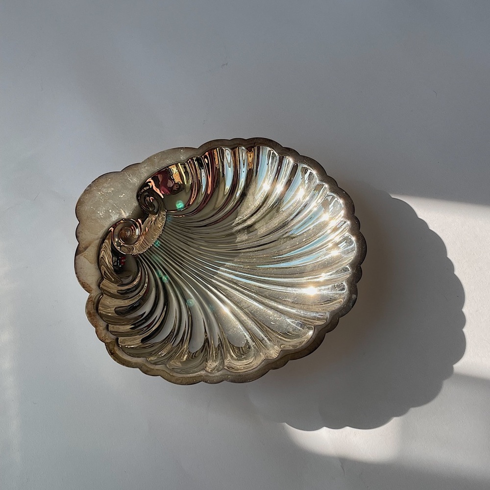 English Silver Pearl Bowl